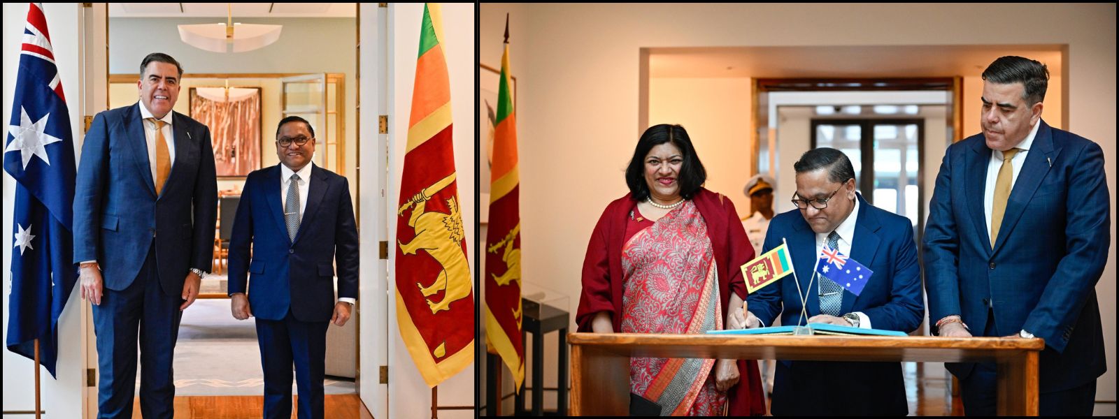 Sri Lanka's FM Meets Australian Speaker